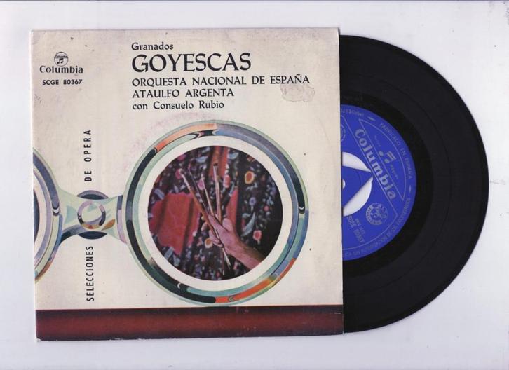 Granados, Consuelo Rubio, Orquesta Nacional De España – Goye, Cd's en Dvd's, Vinyl Singles, Ophalen of Verzenden