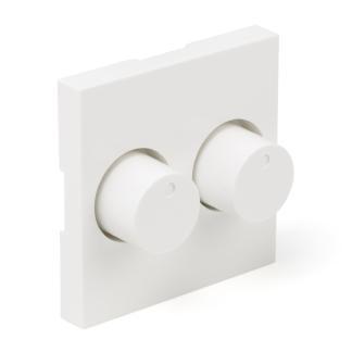 Dimmerknop | Q-link | S-Line (Duo, Wit), Doe-het-zelf en Verbouw, Elektra en Kabels, Nieuw, Verzenden