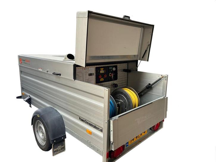 Jong gebruikt: HD-11 Heetwater Hogedruktrailer 18/350, Doe-het-zelf en Verbouw, Reinigingsmachines, Overige typen, Gebruikt, Ophalen