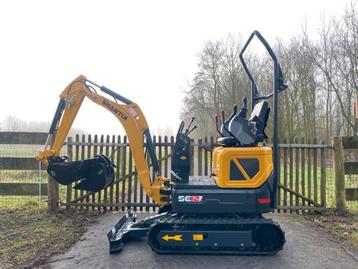 Shantui Minigraver 1.2T Kubota 3 cilinder incl snelwissel beschikbaar voor biedingen