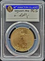 Gouden American Eagle 1 oz 2017 PCGS MS70 First Day of Issue, Goud, Losse munt, Verzenden, Midden-Amerika