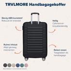 2dekans | TRVLMORE Handbagage Koffer - 38L - Cijferslot -, Ophalen of Verzenden, Gebruikt