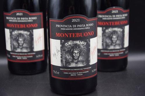 2021 Barbacarlo, Montebuono - Provincie Pavia - 3 Flessen, Verzamelen, Wijnen