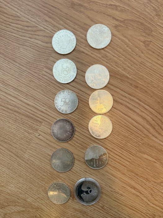 Nederland. 50 Gulden 1987 12 stuks (Zonder Minimumprijs), Postzegels en Munten, Munten | Nederland