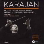 cd box - Karajan - Mozart - Beethoven - Schubert - Brahms..., Verzenden, Zo goed als nieuw
