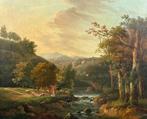 Franse school (XVIII) - Paysage, Antiek en Kunst, Kunst | Schilderijen | Klassiek