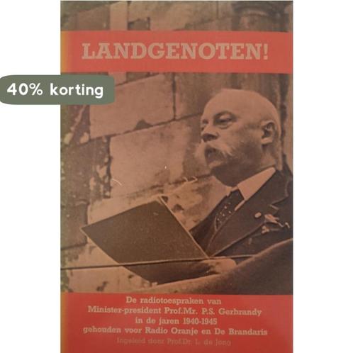 Landgenoten 9789061353966 P.S. Gerbrandy, Boeken, Oorlog en Militair, Gelezen, Verzenden
