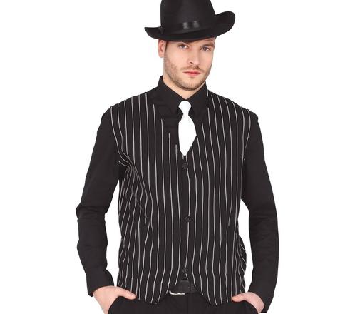 Gangster Vest L, Kleding | Heren, Carnavalskleding en Feestkleding, Nieuw, Verzenden