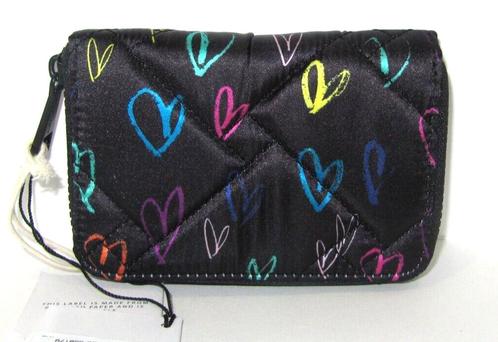 Kurt Geiger London Black Small Multicolor Hearts Wallet, Sieraden, Tassen en Uiterlijk, Overige Accessoires, Verzenden