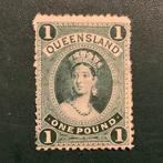 Queensland 1886 - 1 £ Queen Victoria - Michel 67, Postzegels en Munten, Postzegels | Europa | UK, Gestempeld