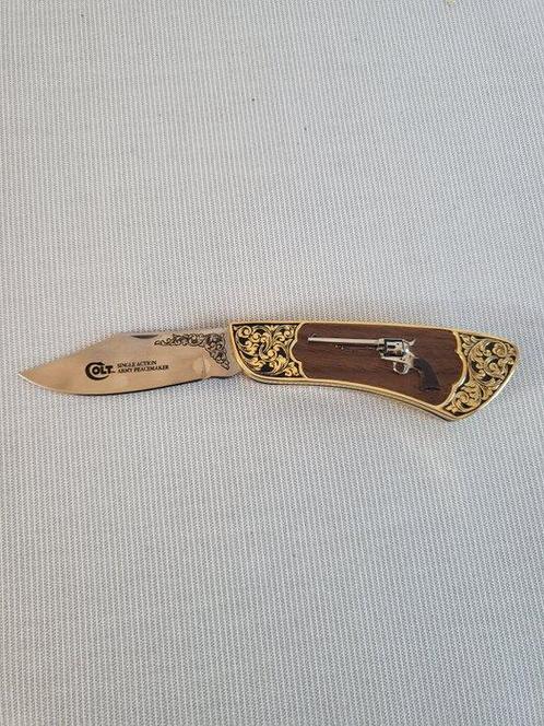 Couteau de collection Franklin Mint – Colt Single Action, Antiek en Kunst, Curiosa en Brocante