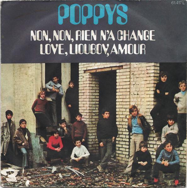 vinyl single 7 inch - Poppys - Non, Non, Rien Na ChangÃ©., Cd's en Dvd's, Vinyl Singles, Zo goed als nieuw, Verzenden
