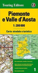 Wegenkaart - Fietskaart 1 Piemonte / Val dAosta - Touring, Nieuw, Verzenden