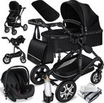 KESSER® Kinderwagen - 3 in 1 - Loops - Wandelwagen - Zwart, Verzenden, Nieuw