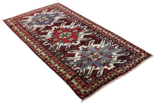 Kazak - Vloerkleed - 200 cm - 107 cm - Adelaar trui, Huis en Inrichting, Stoffering | Tapijten en Kleden