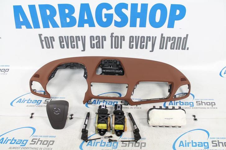 AIRBAG SET – DASHBOARD BRUIN OPEL MOKKA (2012-HEDEN), Auto-onderdelen, Dashboard en Schakelaars, Gebruikt, Opel