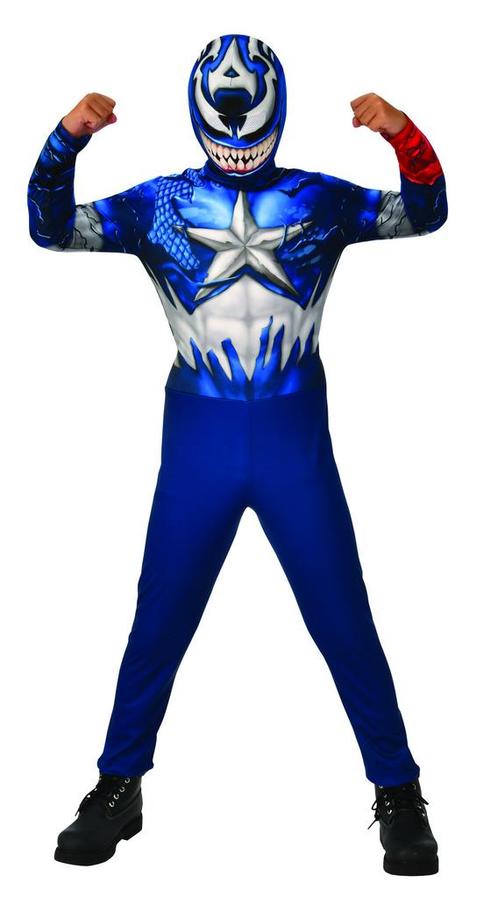 Avengers Kostuum Captain America Kind, Kinderen en Baby's, Carnavalskleding en Verkleedspullen, Nieuw, Verzenden