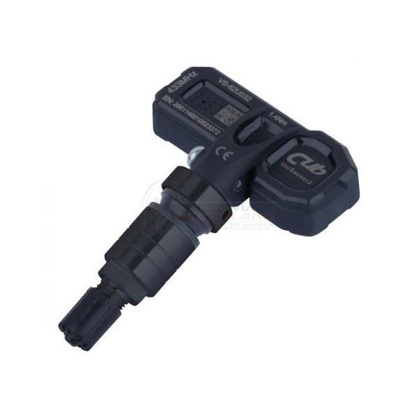 Uni-Sensor ventiel Clamp-in 433 Mhz Cub Zwart ventiel Wir..., Auto diversen, Autogereedschap, Nieuw, Verzenden