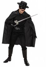 Zwarte cape 100cm, Kleding | Dames, Ophalen of Verzenden, Nieuw