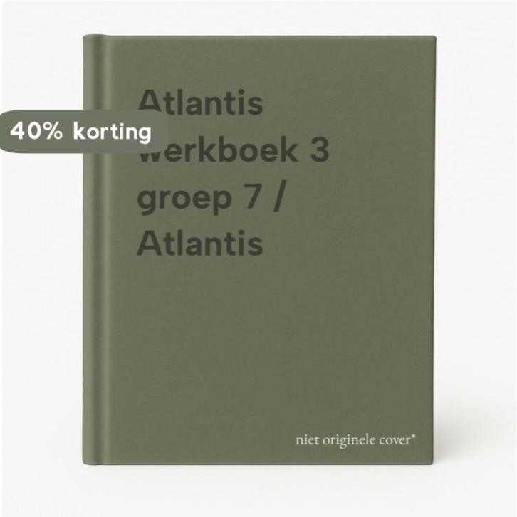 Atlantis werkboek 3 groep 7 / Atlantis 9789053007945, Boeken, Kinderboeken | Jeugd | onder 10 jaar, Nieuw, Verzenden
