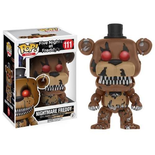 Nightmare Freddy POP!   - Five Nights at Freddys 9 cm, Verzamelen, Poppetjes en Figuurtjes, Verzenden