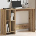 vidaXL Bureau 102,5x35x75 cm bewerkt hout artisanaal, Huis en Inrichting, Verzenden, Nieuw
