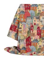FREE SHIPPING !!! - Fantasy Dorp - Premium Gobelin Jacquard, Antiek en Kunst