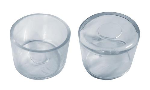 Flexibele stoelpootdop (omdop, rond, 38 mm, transparant) [O, Huis en Inrichting, Woonaccessoires | Overige, Nieuw, Ophalen of Verzenden