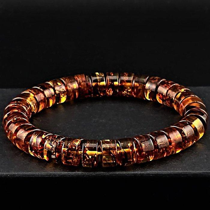 Barnsteen - Natural Baltic Amber Bracelet – Cognac Honey, Antiek en Kunst, Curiosa en Brocante