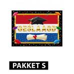 Geslaagd feestartikelen pakket klein - Geslaagd feestartik.., Hobby en Vrije tijd, Ophalen of Verzenden, Nieuw
