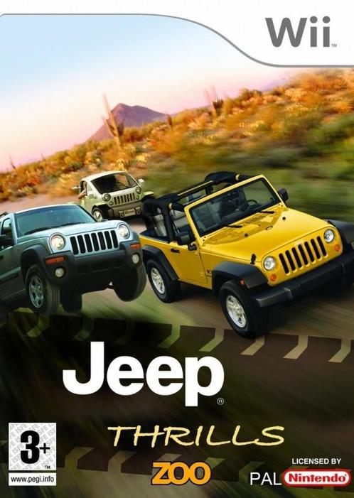 Jeep Thrills (Nintendo Wii), Spelcomputers en Games, Games | Nintendo Wii, Gebruikt, Verzenden