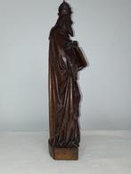 Beeld, Paus Gregorius de grote - 52 cm - Hout, Antiek en Kunst