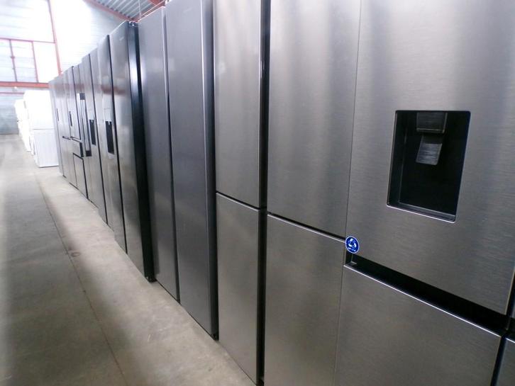 Amerikaanse koelkast z g a n Met garantie  gratis bezorgd, Witgoed en Apparatuur, Koelkasten en IJskasten, 200 liter of meer, Zo goed als nieuw