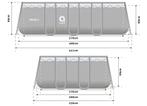 Avenli opzetzwembad 400x200 cm - Groot formaat met comple..., Tuin en Terras, Zwembaden, Ophalen of Verzenden, Nieuw