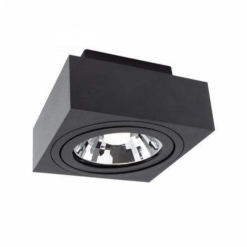 Plafondspot  AR111 - ES111 GU10 Zwart, Huis en Inrichting, Lampen | Plafondlampen, Nieuw, Verzenden