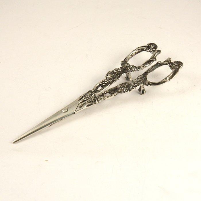 Antieke (1920) geheel zilveren druivenschaar - Zaanse, Antiek en Kunst, Antiek | Goud en Zilver