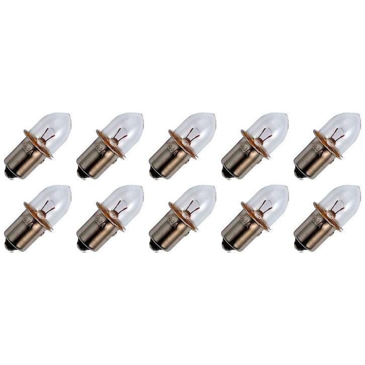Signaallamp P13.5S 3.6V 1.8W - 500 mAh - 10 stuks - T1, Auto-onderdelen, Verlichting, Nieuw, Verzenden