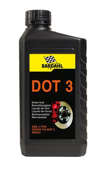 Bardahl DOT 3 Remvloeistof 1 liter, Auto diversen, Onderhoudsmiddelen, Verzenden
