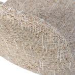 2dekans | eetkamerstoel Marije - Chenille - Naturel - Set, Ophalen of Verzenden, Zo goed als nieuw