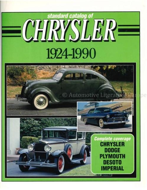 STANDARD CATALOG OF CHRYSLER 1924-1990 (CHRYSLER, DODGE,, Boeken, Auto's | Boeken