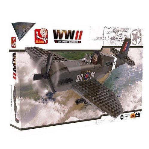 Sluban WWII Supermarine Spitfire M38 - 70071, Verzamelen, Militaria | Algemeen, Verzenden