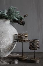 Roestige LED tafellamp Amira 30 cm, Ophalen of Verzenden, Nieuw