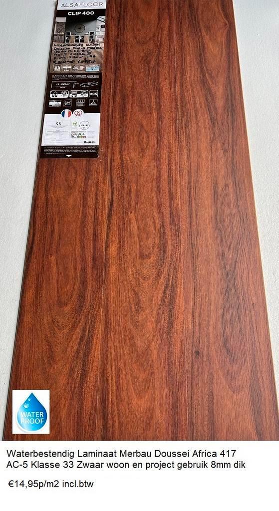 Merbau Natuurvernist Kersen 3 XDecor v.a. €11,95m2 Apeldoorn, Huis en Inrichting, Stoffering | Vloerbedekking, Wit, Crème, Beige