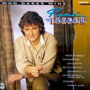 LP gebruikt - RenÃ© Froger - Who Dares Wins, Cd's en Dvd's, Vinyl | Pop, Zo goed als nieuw, Verzenden