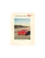 1953 ALFA ROMEO SPORT DISCO VOLANTE LEAFLET FRANS, Nieuw, Alfa Romeo, Author