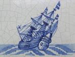 Tegel - 3-Master VOC-schip varend naar de Oost - 1650-1700