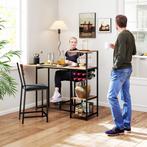 TRUUSK Bartafel Met Barkruk Set - 3-dlg. Bartafel-Set - Opkl, Verzenden