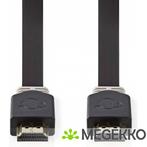 Platte High Speed HDMI-kabel met Ethernet | HDMI-connector -, Computers en Software, Overige Computers en Software, Nieuw, Verzenden