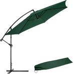 Parasol 350 cm - groen, Tuin en Terras, Nieuw, Verzenden