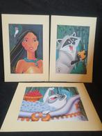 Walt Disney Studios  - 3 Lithograph - Pocahontas - Disney, Cd's en Dvd's, Nieuw in verpakking